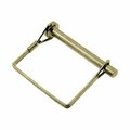 Heritage Snap Pin, 5/16" x 2-1/2", Sq 2Wire ZY SNAPY-312-2500S